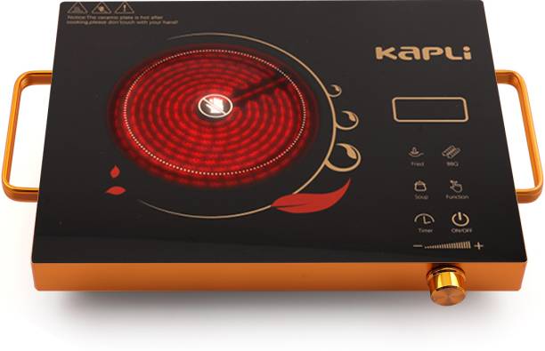 KAPLI Infrared Induction 2000 Watt (All Utensil use-able) Radiant Cooktop