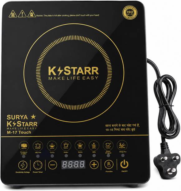 SURYA KSTAR 2000 W Induction Cooktop Touch Panel