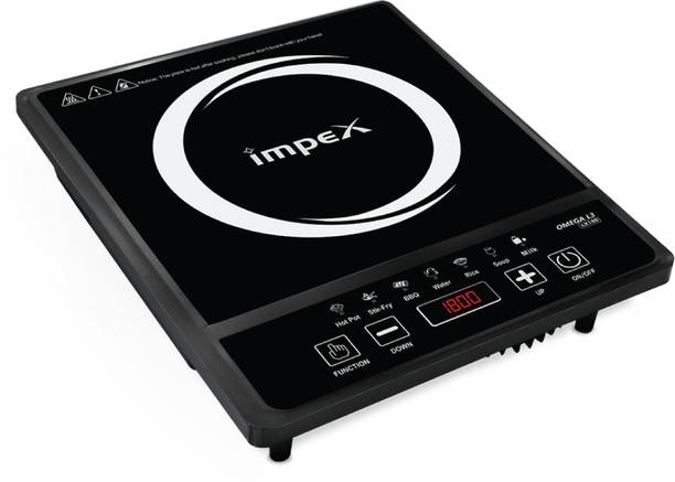 IMPEX 1800 W Induction Cooktop Push Button