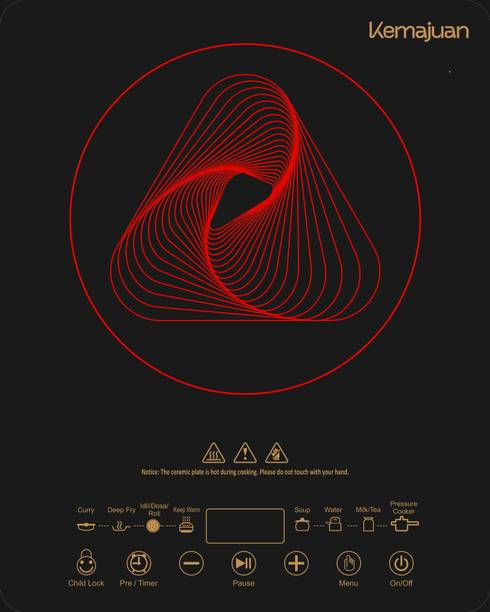 KEMAJUAN 2000 W Induction Cooktop Touch Panel