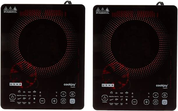 USHA 2000 W Induction Cooktop Touch Panel