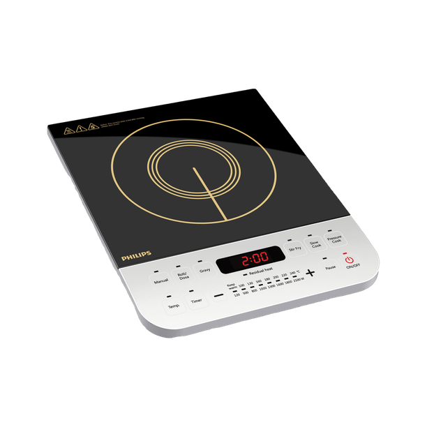PHILIPS 2100 W Induction Cooktop Push Button