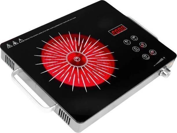 WeGREET 2400 W Induction Cooktop Touch Panel, Push Button, Jog Dial