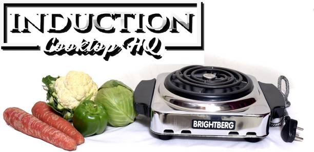 BRIGHTBERG 1250 W Radiant Cooktop Jog Dial