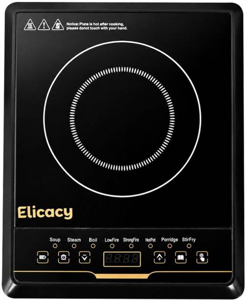 Elicacy 2000 W Induction Cooktop Push Button