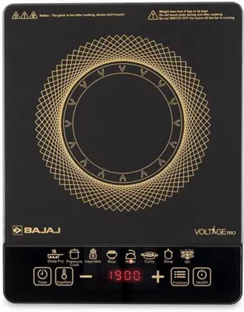 BAJAJ 1900 W Induction Cooktop Touch Panel