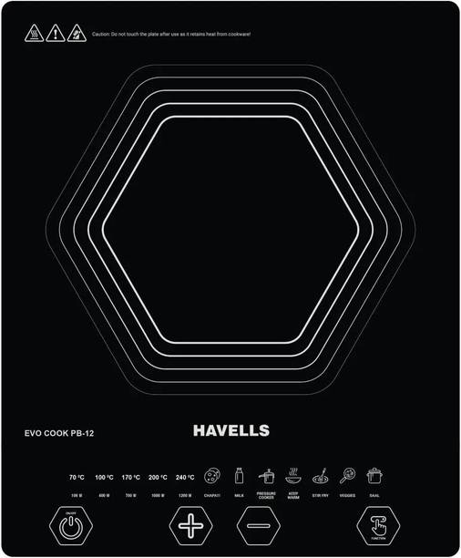 HAVELLS 1200 W Induction Cooktop Touch Panel