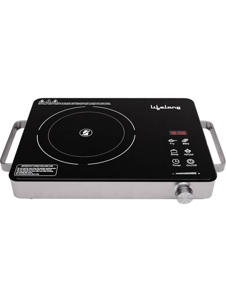 Lifelong 2000 W Radiant Cooktop Touch Panel