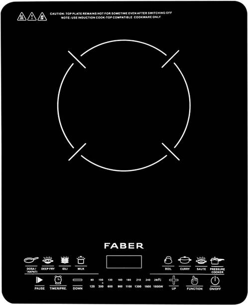 FABER 1800 W Induction Cooktop Touch Panel
