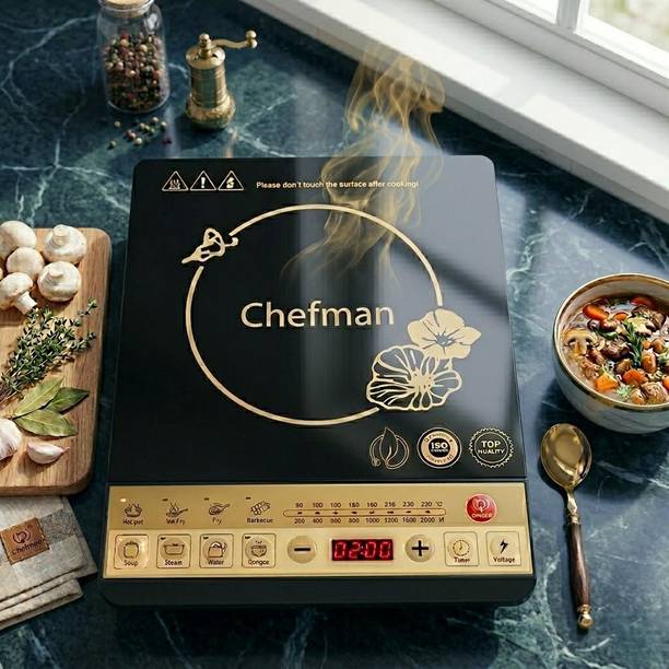 Chefman 2000 W Induction Cooktop Push Button