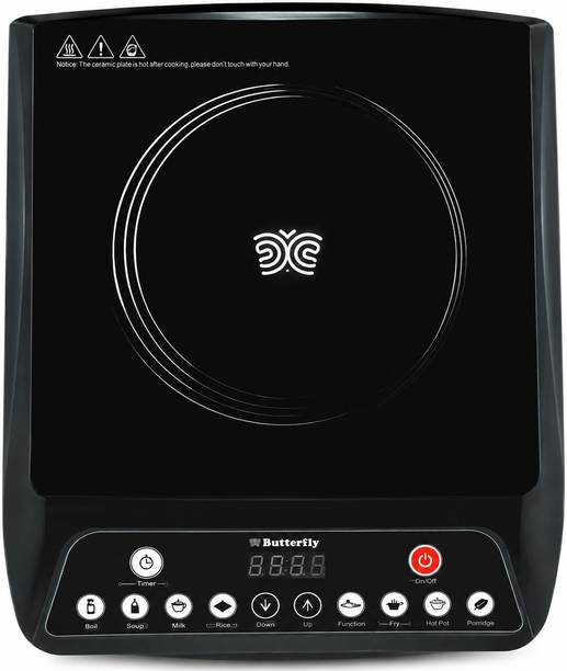 Butterfly 1800 W Induction Cooktop Push Button