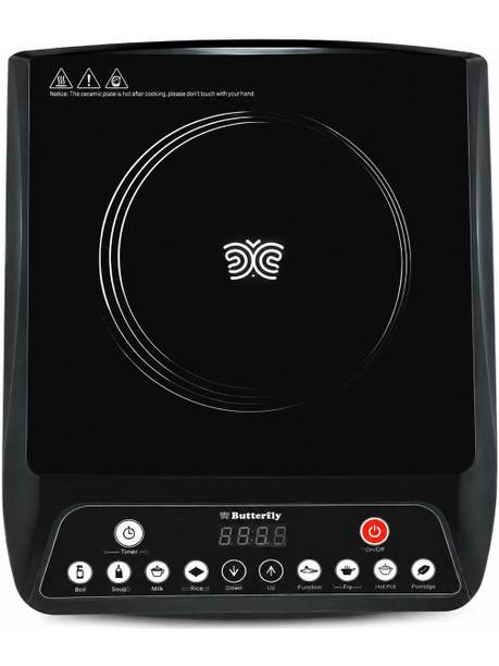 Butterfly 1800 W Induction Cooktop Push Button
