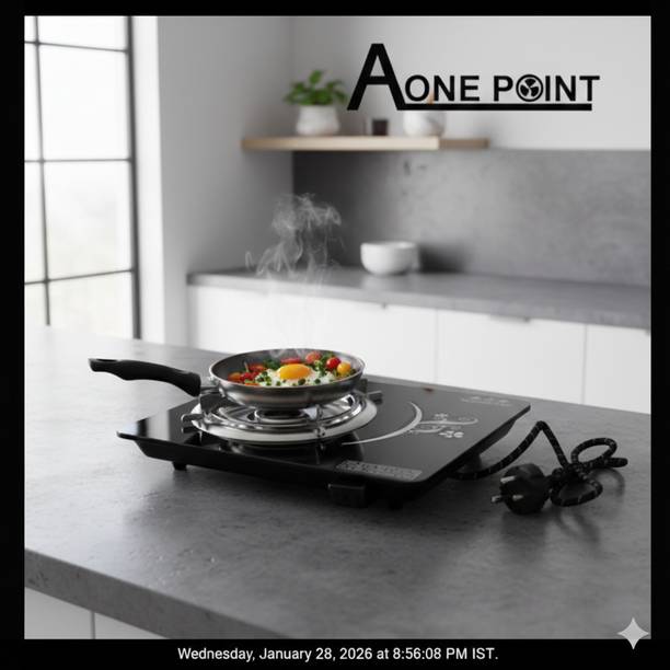 AONE POINT 2000 W Induction Cooktop Touch Panel