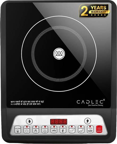 Cadlec 2000 W Induction Cooktop Push Button
