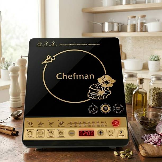 Chefman 2000 W Induction Cooktop Push Button
