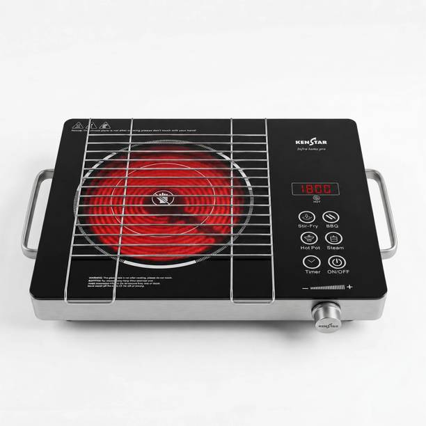 Kenstar 2200 W Infrared Cooktop Touch Panel