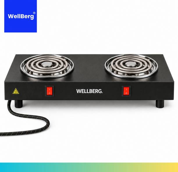 WELLBERG 2000 W Radiant Cooktop Push Button