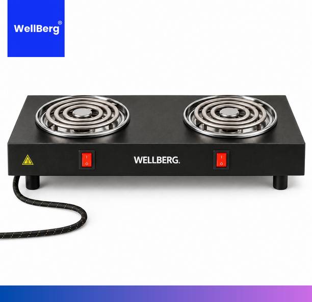 WELLBERG 2000 W Radiant Cooktop Push Button