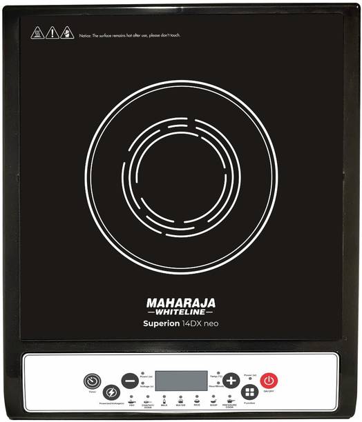 MAHARAJA WHITELINE 1400 W Induction Cooktop Touch Panel