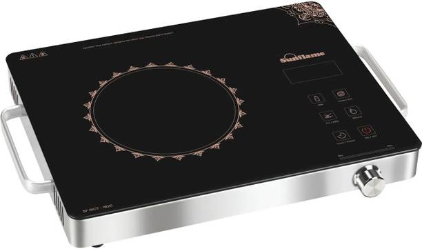 Sunflame 2200 W Infrared Cooktop Touch Panel