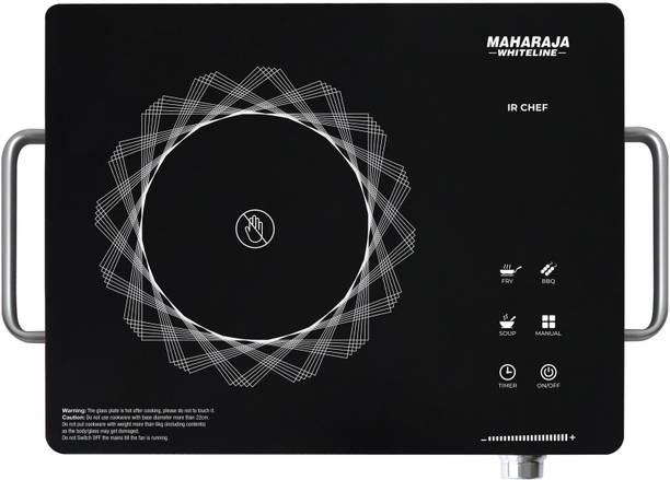 MAHARAJA WHITELINE 2200 W Infrared Cooktop Touch Panel