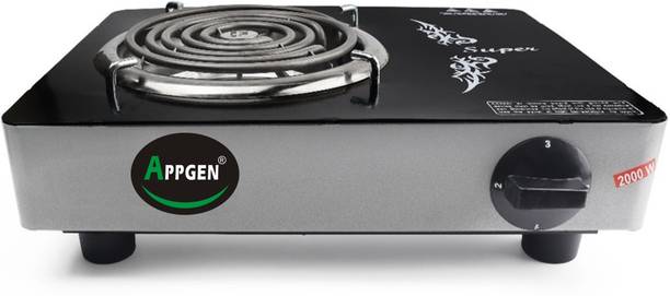 APPGEN Heavy Duty Super Body ISI MARK ELEMENT 2000 WATT Electric G Coil Radiant Electric Cooking Heater