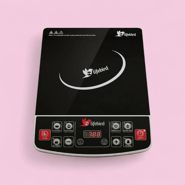 LIFEBIRD 2000 W Induction Cooktop Touch Panel