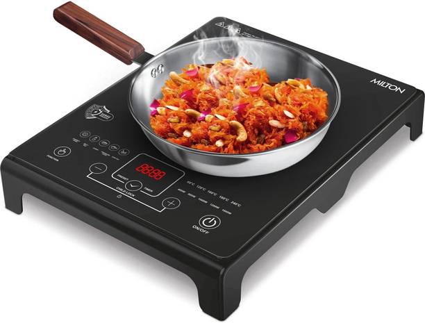 MILTON 1600 W Induction Cooktop Touch Panel