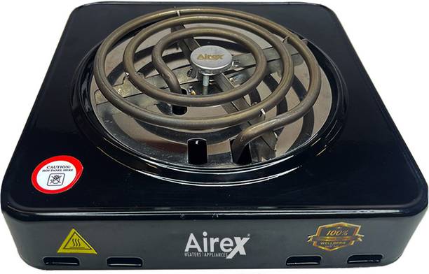 Airex 1000 W Radiant Cooktop Push Button