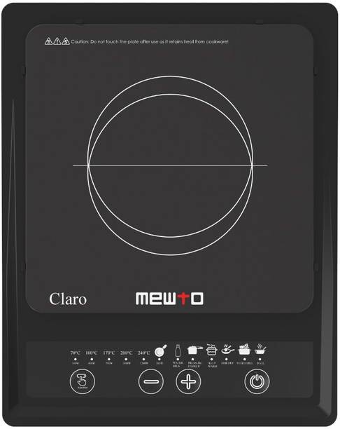 MEWTO 1200 W Induction Cooktop Push Button