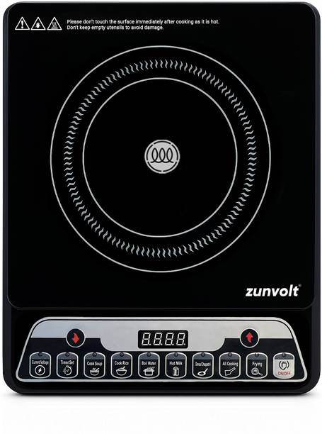 ZunVolt 2000 W Induction Cooktop Push Button
