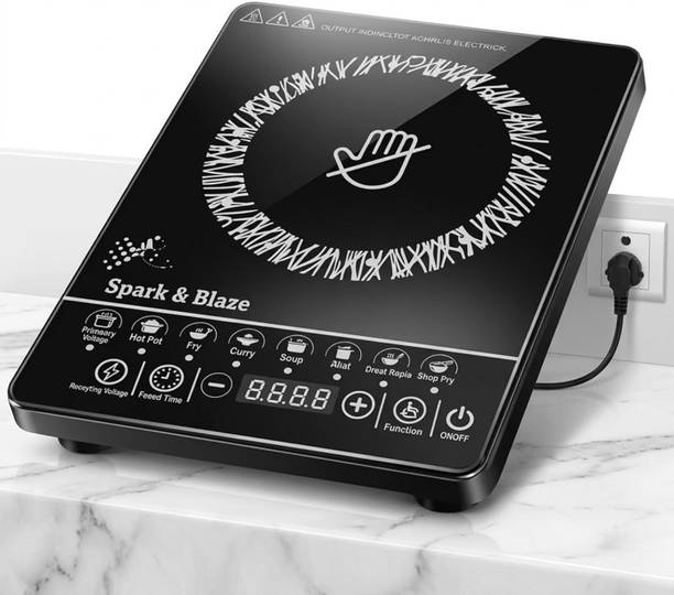 DRUMSTONE 2000 W Induction Cooktop Touch Panel