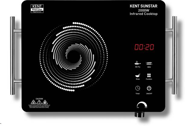 KENT 2000 W Radiant Cooktop Touch Panel