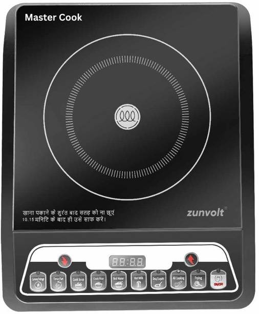 ZunVolt 2000 W Induction Cooktop Push Button