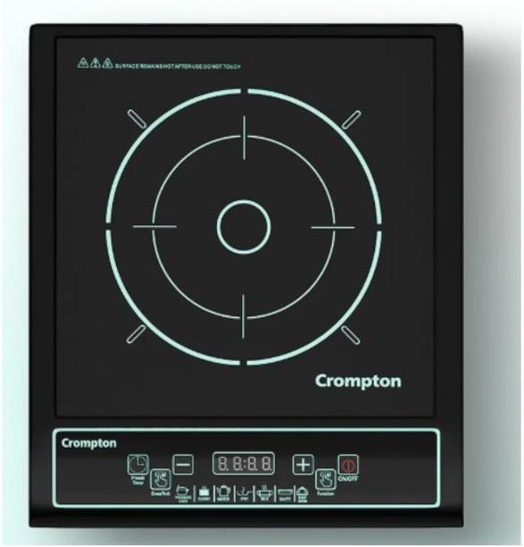 Crompton 1200 W Induction Cooktop Push Button