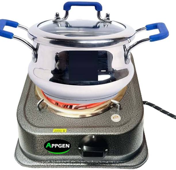 APPGEN 2000 W Radiant Cooktop Jog Dial