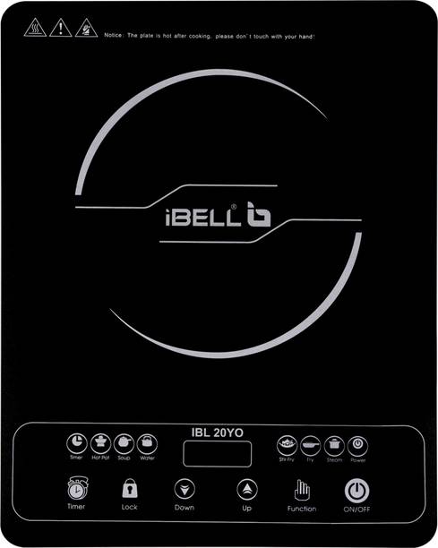 iBELL 2000 W Induction Cooktop Touch Panel
