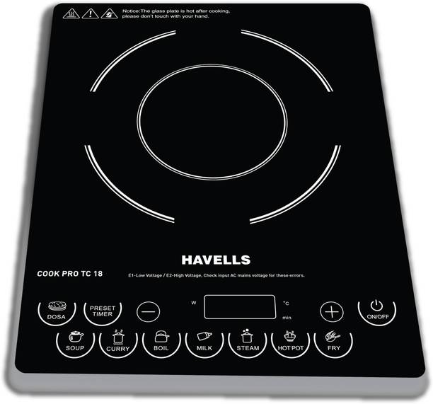 HAVELLS 1800 W Induction Cooktop Touch Panel