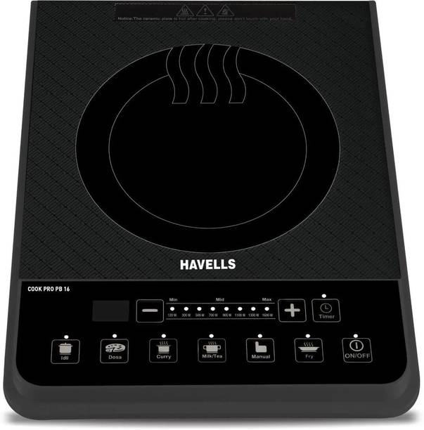 HAVELLS 1600 W Induction Cooktop Touch Panel