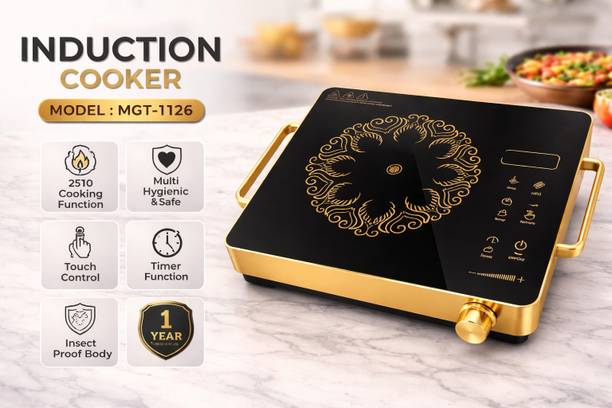 DAKSHWAY 2000 W Induction Cooktop Push Button
