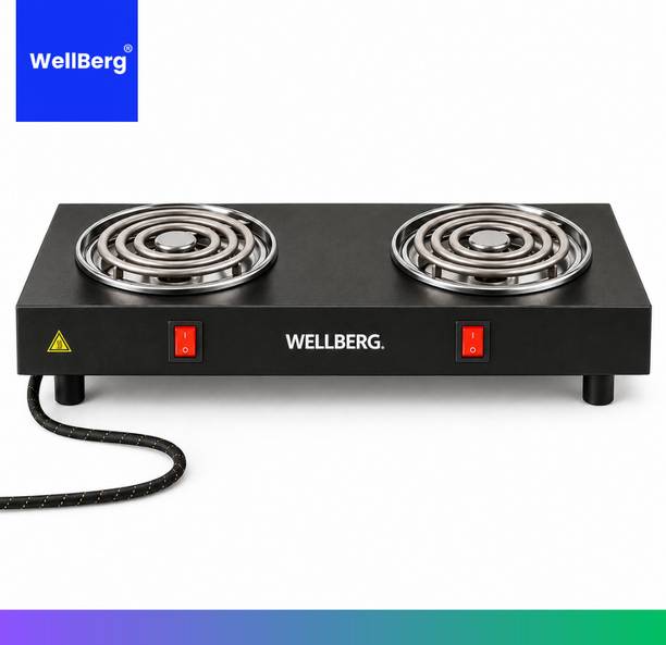WELLBERG 2000 W Radiant Cooktop Push Button