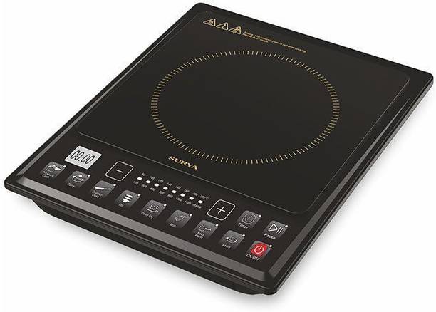 SURYA 1600 W Induction Cooktop Push Button