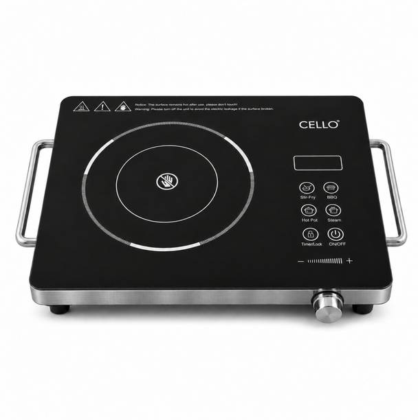 CELLO 2200 W Infrared Cooktop Touch Panel