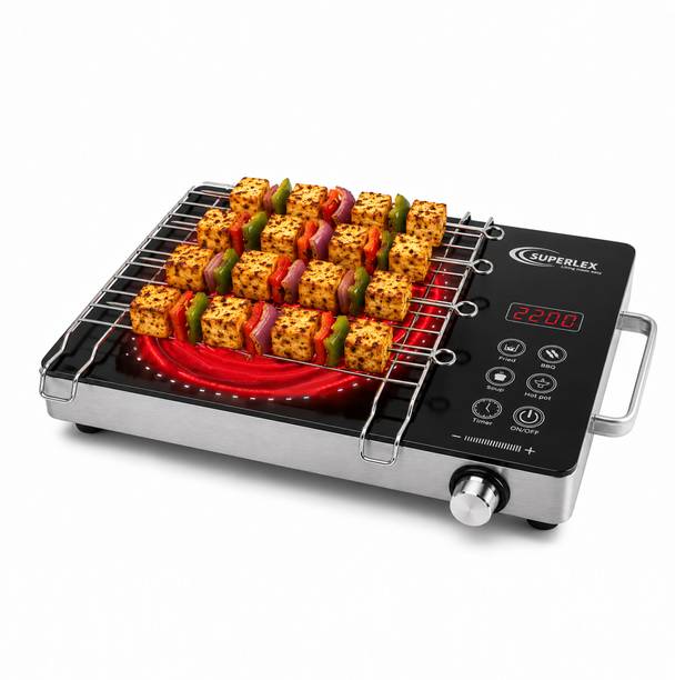 SUPERLEX 2200 W Infrared Cooktop Touch Panel