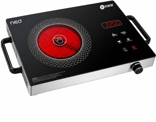 KWW 2200 W Infrared Cooktop Touch Panel