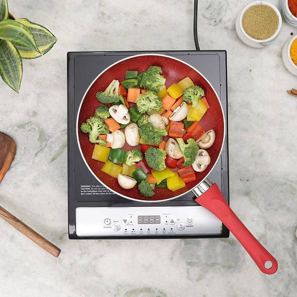 WONDERCHEF 2000 W Induction Cooktop Push Button (Black, Torino Pl