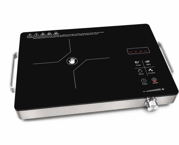 kenvex 2200 W Infrared Cooktop Jog Dial, Push Button, Touch Panel