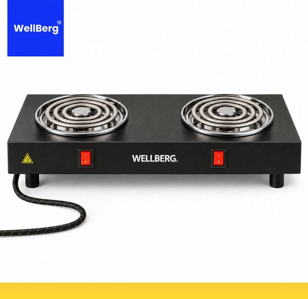 WELLBERG 2000 W Radiant Cooktop Push Button