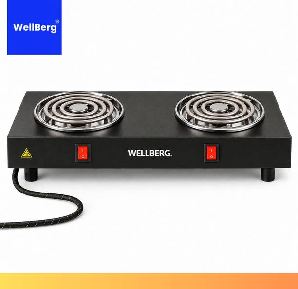 WELLBERG 2000 W Radiant Cooktop Push Button