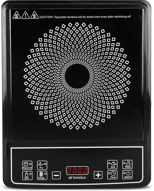 Sansui 1600 W Induction Cooktop Push Button
